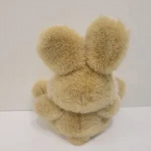 AMC | Toys | Vintage Amc 985 Bunny Rabbit Tan Big Feet Pink Pads Plush ...